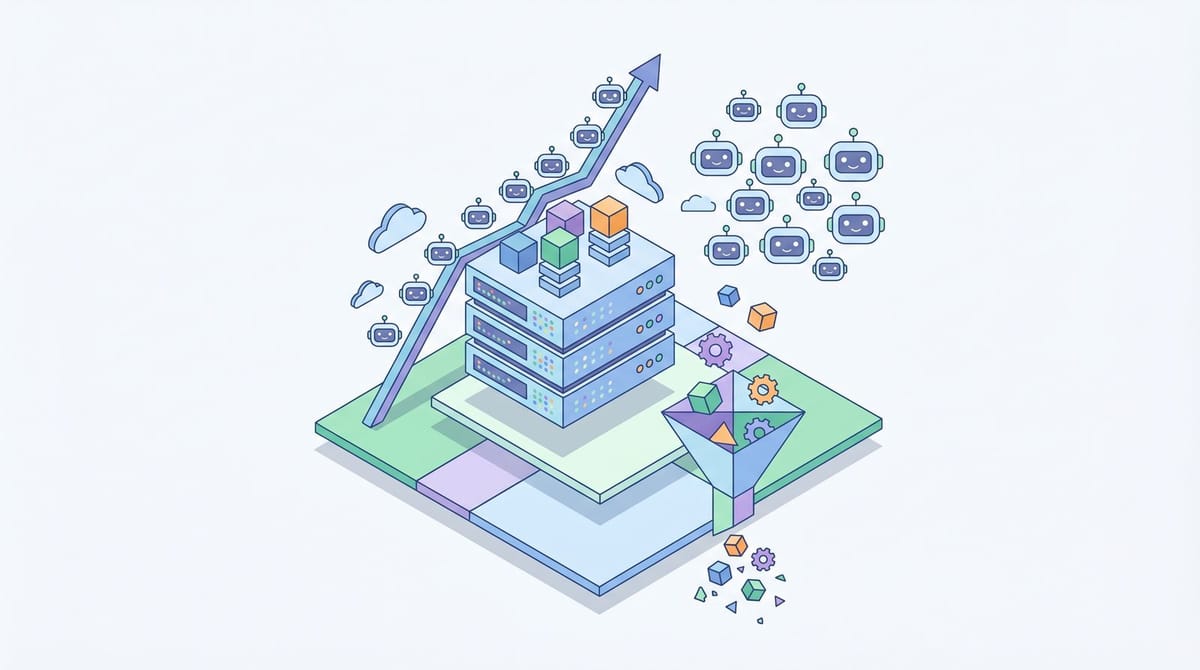 Agent Traffic Grew 7,851%. Most Analytics Still Counts It as Buyer Intent.