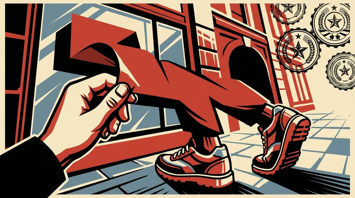 Nike's 'Walkers Tolerated' Sign Cleared Every Approval and Lasted 24 Hours