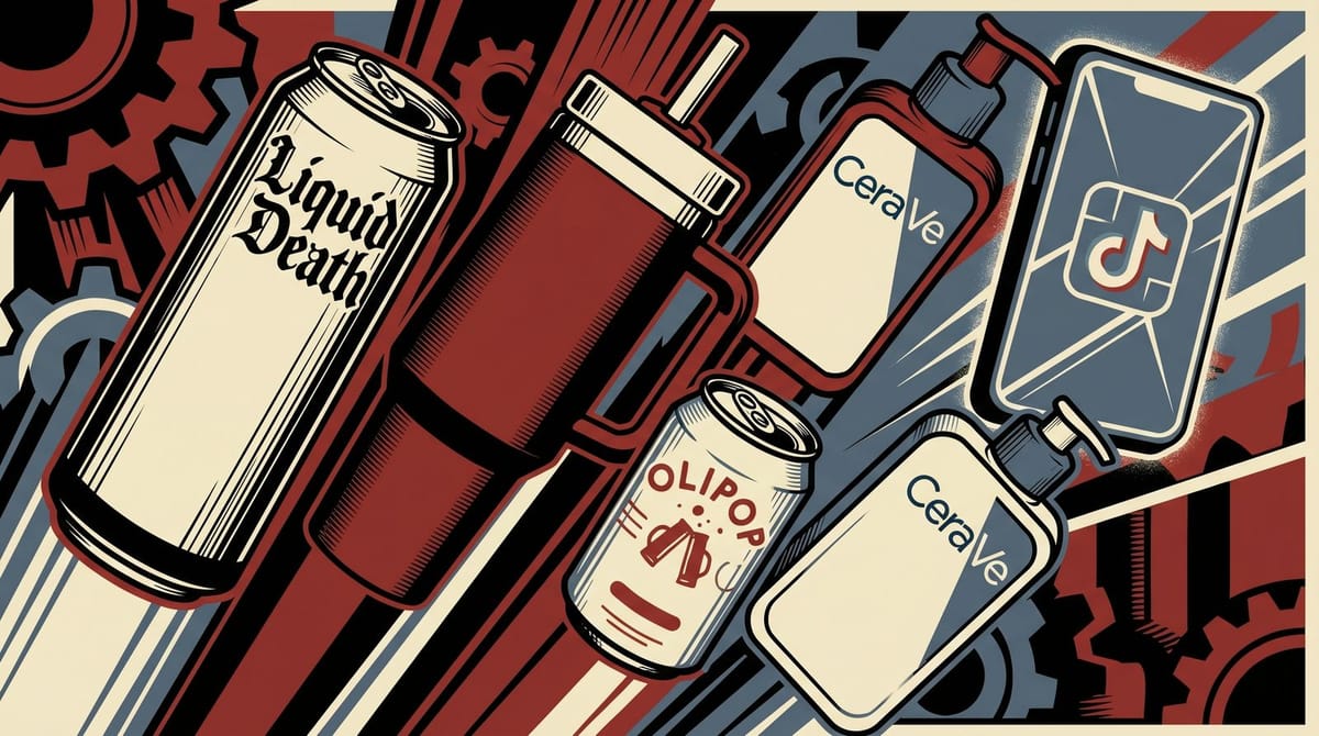 What Liquid Death, CeraVe, and Stanley Did to Go Viral on Zero Ad Spend