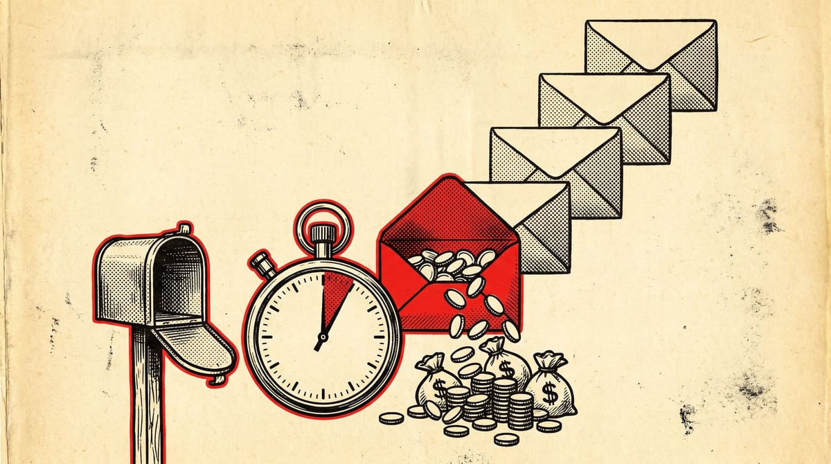 Five Welcome Emails Earn 40x What a Broadcast Does