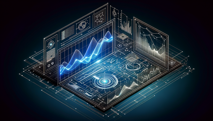 Search analytics dashboard showing declining organic CTR alongside AI Overview indicators